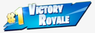1 Sticker - Fortnite Victory Royale Png
