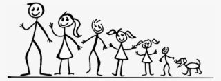 Stick Family Png - Stick Figure Family