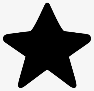 Png File - Black Star Icon Png