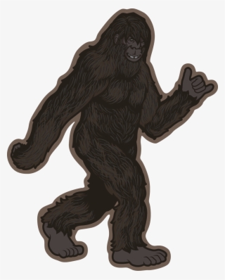 Bigfoot Hang Loose Stroll Sticker - Transparent Background Bigfoot Png