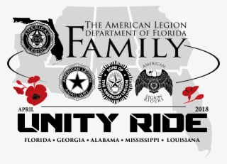 Presale For The 2018 6th Florida Alr Unity Run T-shirts - American Legion Emblem