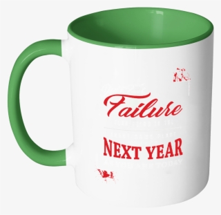 Fear Clipart Fear Failure - Green Mug With Logo
