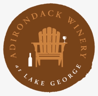 Adirondack Winery Dark Seal Logo - Illustration