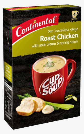 Roast Chicken With Sour Cream & Spring Onion - Cup A Soup