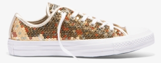 Chuck Taylor All Star Sequined Low Top Gold - Skate Shoe