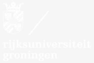 Click Here For The Vertical Version - Logo Rijksuniversiteit Groningen Wit