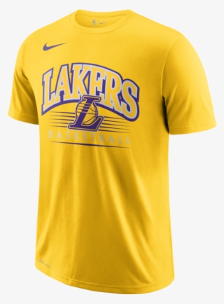 Nike La Lakers Es Crest Dry Tee - Nike