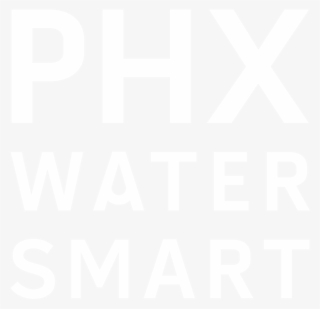 Phx Water Smart White - Wordpress Logo Png White