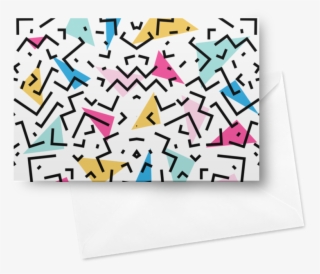 Cartão Dizzy Funky Colorful Pattern De Tobias Fonsecana - Pattern