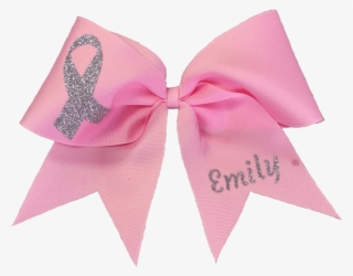 Free Png Download Breast Cancer Cheer Bows Png Images - Breast Cancer Awareness Bows