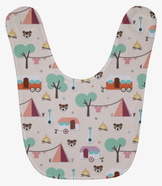 Camping Icon Pattern Baby Bibs Gift For Crush - Pattern