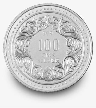 100 Gm Silver Coin