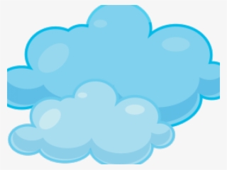 Gloomy Clipart Foggy - Blue Clouds Clip Art