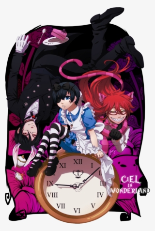 Grell Makes Such A Sassy Chesshire Cat Cheshire Is - Black Butler Ciel In Wonderland