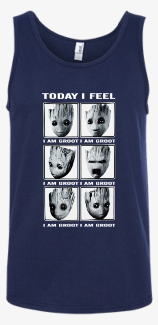 Guardians Of The Galaxy 2 Face Of Groot I Feel T-shirts - Top
