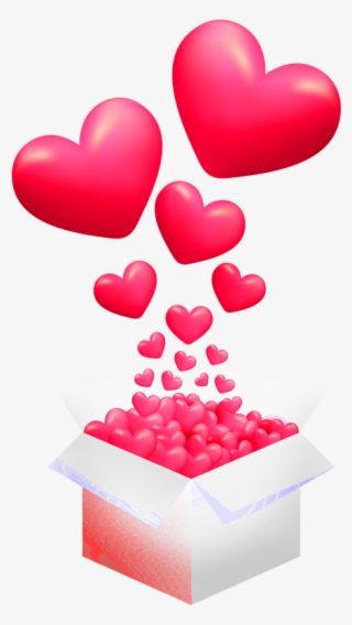 Heart Box Png Transparent Background Image - Valentines Clipart