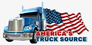 America's Truck Source - American Flag Png Transparent
