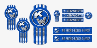 Blue Kenworth Logo