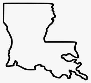 Louisiana State Outline Clipart
