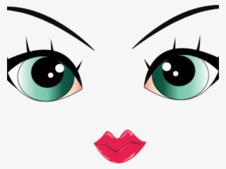 Free Png Download Transparent Cartoon Girl Eyes Png - Girl Cartoon Eyes Png