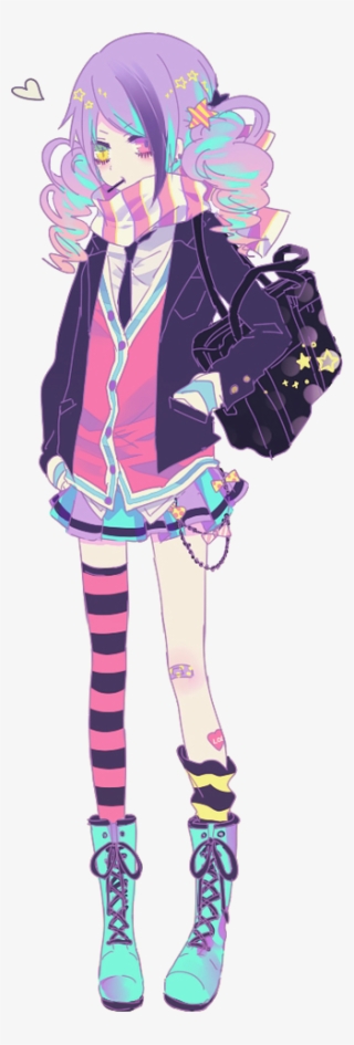 Pastel Anime Girl Render By Myh Chan-d74yw6x