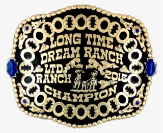 Long Time Dream Ranch Sample With A Team Roper Emblem - Handbag