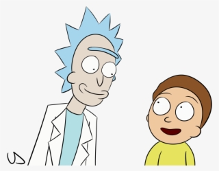 Rick And Morty Clipart African American - Cartoon