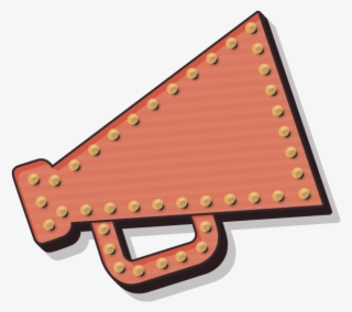 Megaphone Icon 3 - Plywood