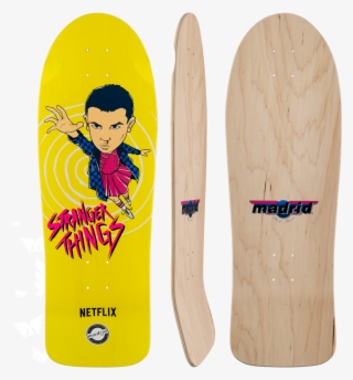 Madrid Stranger Things 2 Eleven Skateboard Deck W/ - Netflix