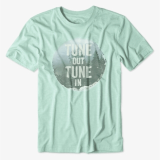 Men's Tune Out Tune In Cool Tee - Active Shirt