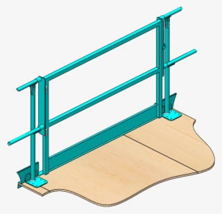 Mezzanine Handrail - Plywood