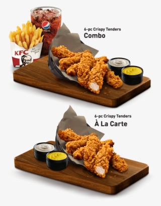 Combo And Promotion May Vary By Location - Crispy Tenders Kfc