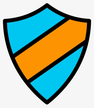 Emblem Icon Light Blue-orange