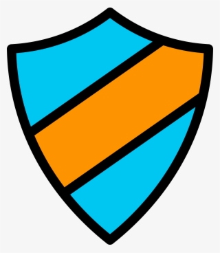 Emblem Icon Light Blue-orange