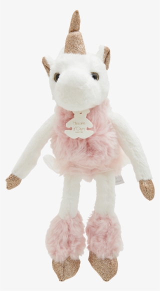 Pink Unicorn Glitter Soft Toy - Stuffed Toy