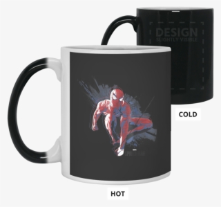 Marvel's Spider-man Game Abstract City Swing Graphic - Mug