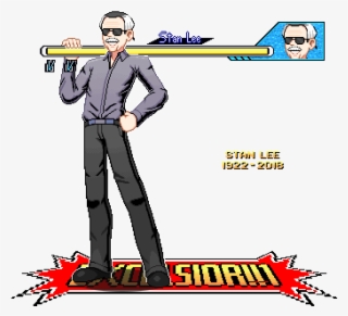 Stan Lee Diorama - Cartoon