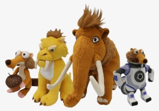 Diego, Sid, Manny And Scrat The Hilarious Animated - Stuffed Toy