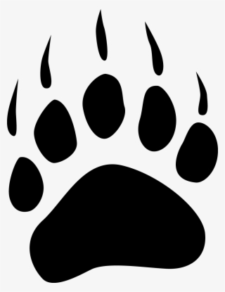 Bear Vs Wolves Picture From National Geographic Bear - Grizzly Bear Paw Print