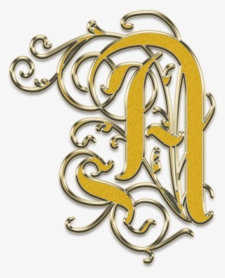 Letter, A, The Letter A, Monogram, Vintage - Calligraphy