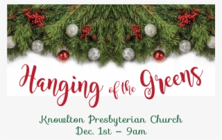 Hanging Of The Greens