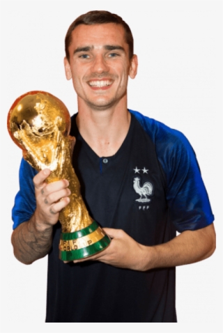 Download Antoine Griezmann Png Images Background - Griezmann World Cup Trophy