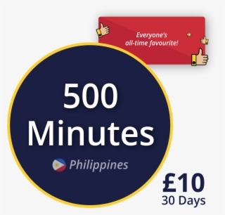 500 Minutes To Call The Philippines With Udial's Smart - Circle