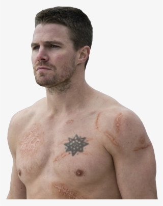 Transparent Oliver Queen Shirtless - Barechested