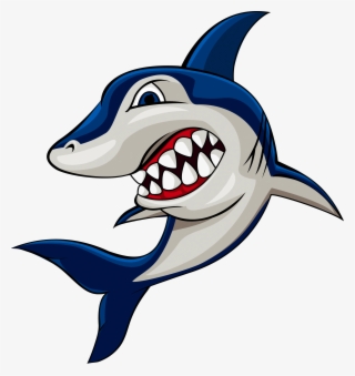 Dophin Fish Clipart - Shark Cartoon Png