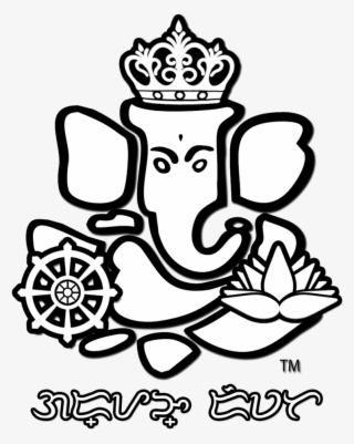 Here Is A Filipino Rendering Of The Elephant Deity - Lord Ganesha Vector