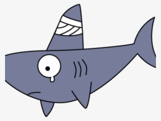Sad Shark Cliparts - Cartoon