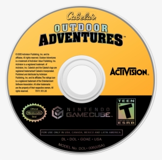Cabela's Outdoor Adventures - Codename Kids Next Door Operation Videogame Disc