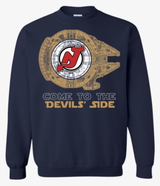 Come To The New Jersey Devils' Side Star Wars T-shirt= - Oh Hi Santa Christmas Sweater