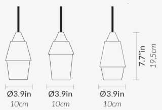 Designed As A Set, The Ten, Ma And Do Luminaires Form - Diagram